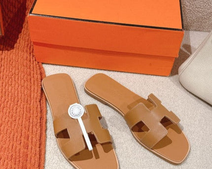 Hermes - Claquettes Gold