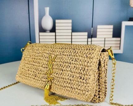YSL - KATE 99 TASSEL IN RAFFIA