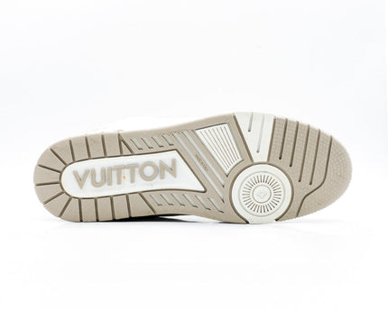 Sneaker LV Trainer Velcro Beige White