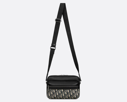 Sac Messenger zippé Rider 2.0 Dior - Beige