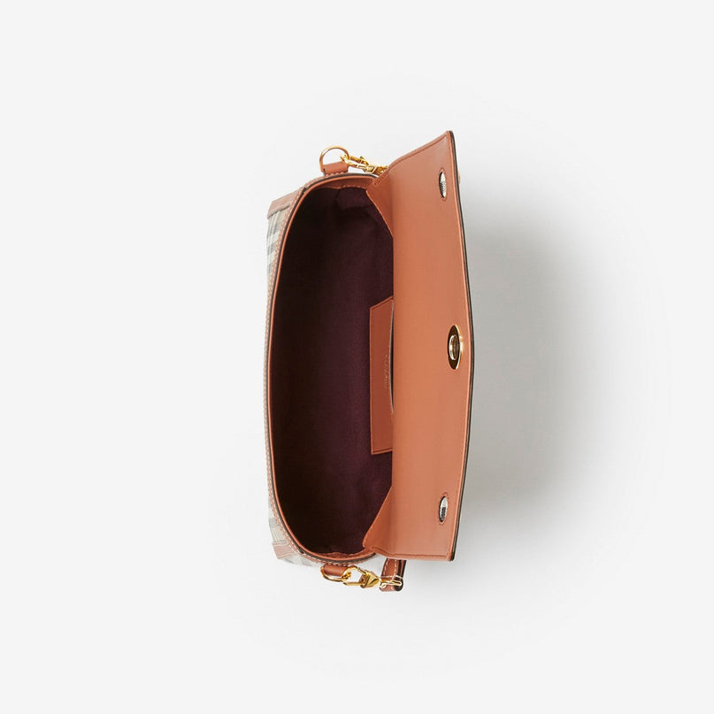 Sac à main Note - BURBERRY - Marron