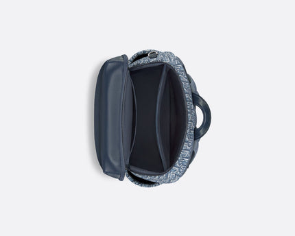 Sac à dos zippé Rider Soft - Dior - Bleu