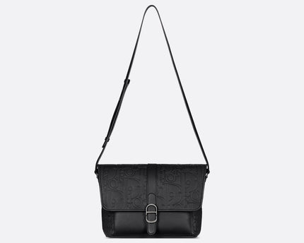 Sac Messenger à rabat Dior Daily Large - Noir
