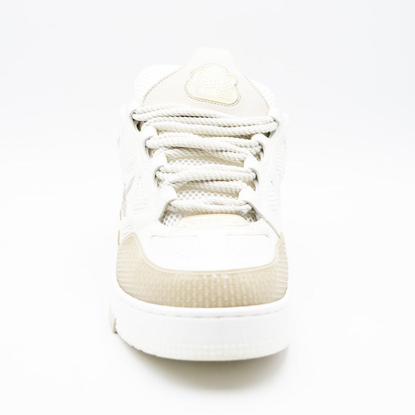 Louis Vuitton Skate Sneaker Beige White