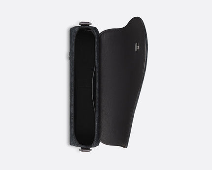 Sac Messenger Saddle Dior - Noir