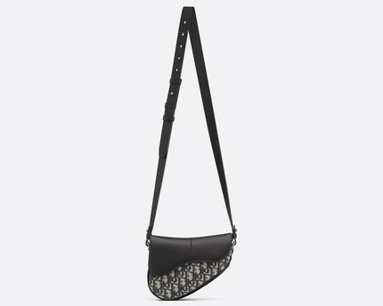Mini sac Saddle Dior - Beige