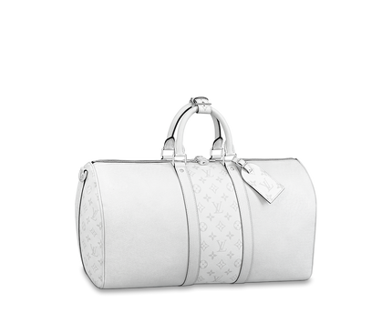 Sac Keepall Bandoulière 50 - LV - Blanc