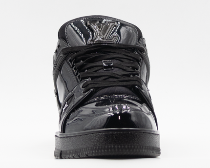 Sneaker LV Trainer Patent Leather Triple Black