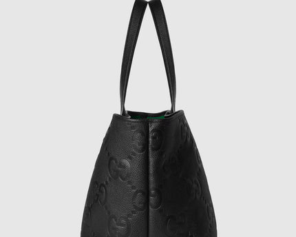 Cabas en toile GG moyen format - Noir