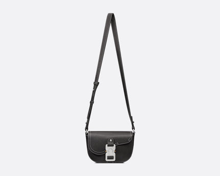 Mini sac Messenger Dior à rabat Saddle - Noir
