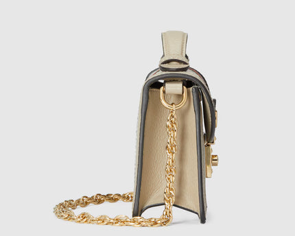 Sac à main GG Ophidia mini format - Blanc