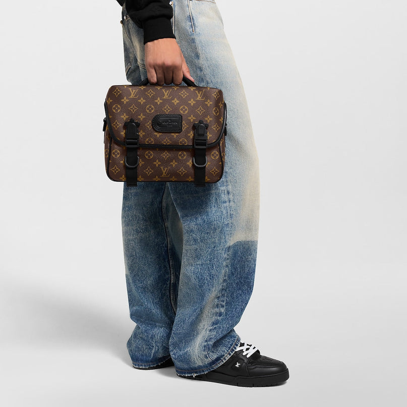 Sac Messenger LV Trail - LV - Marron