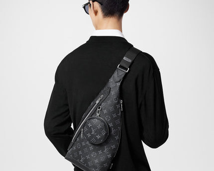 Sac sling Duo - LV - Noir