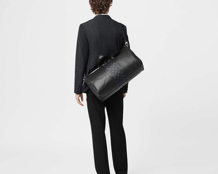 Sac Keepall Bandoulière 50 - LV - Noir