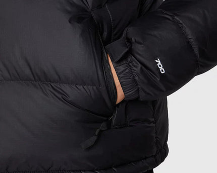 Black Retro Nuptse 700 Pour Homme