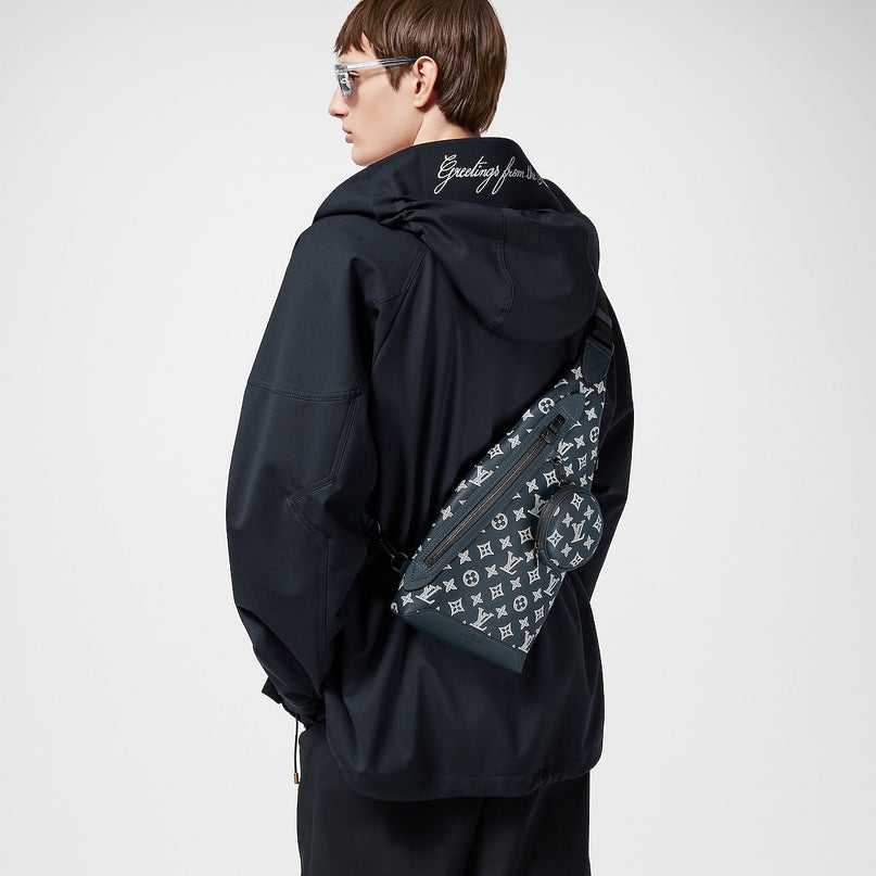 Sac Sling Duo - LV - Bleu jeans