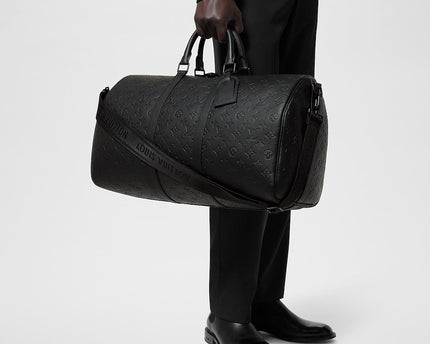 Sac Keepall Bandoulière 50 - LV - Full Black