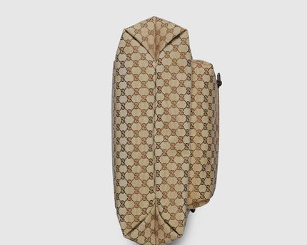 Cabas en toile GG maxi format - Beige