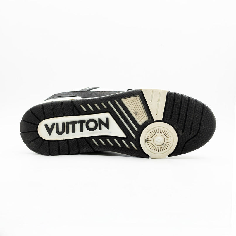 Sneaker LV Trainer White Black White