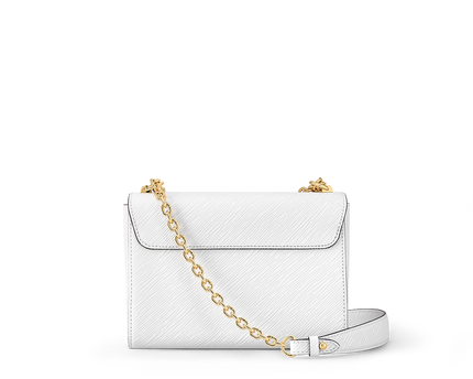 Sac Twist MM - LV - Blanc