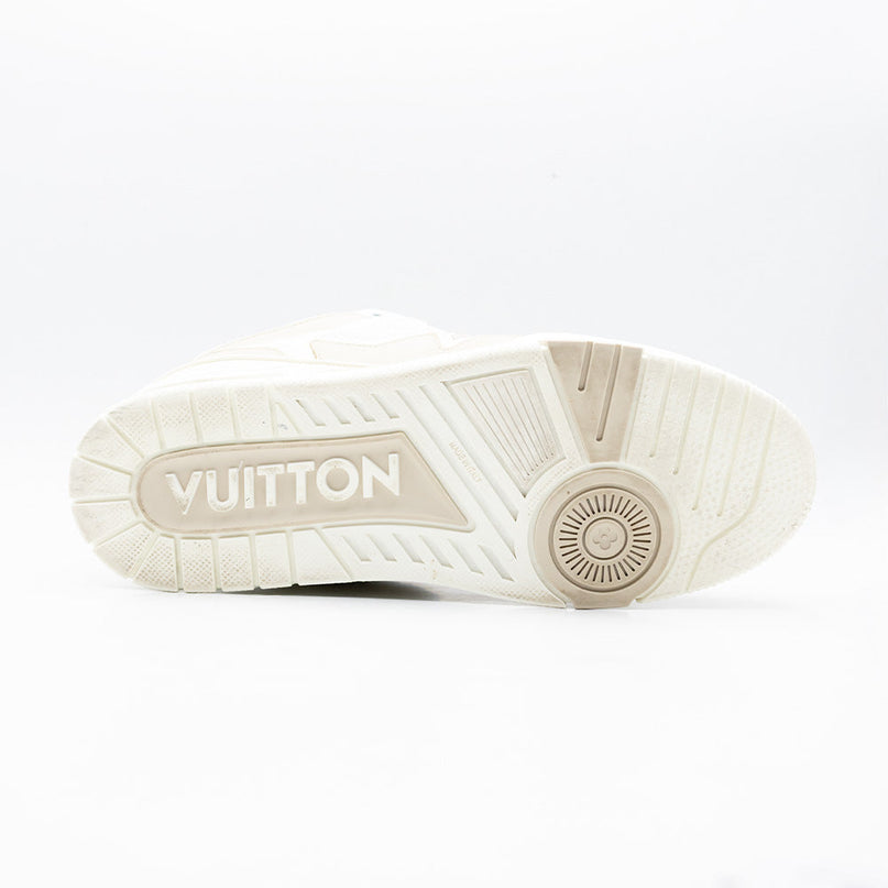 Louis Vuitton Skate Sneaker Beige White