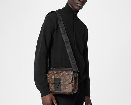 Sac messenger S Lock - LV - Marron