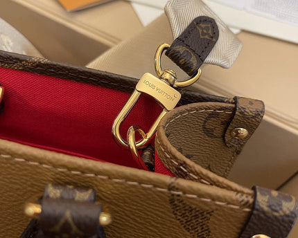 LV - Petit Cabas OnTheGo BB Maron double