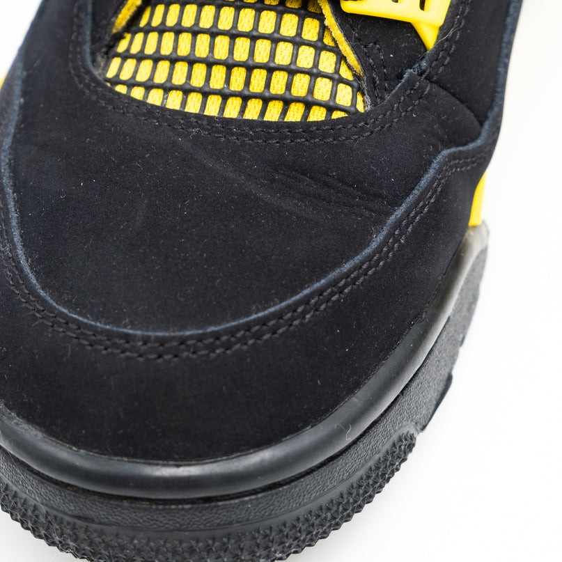 Air Jordan 4 Retro Thunder Black Yellow