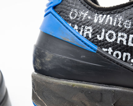 Air Jordan 2 Retro Low SP Off-White Black Blue
