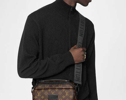 Sac messenger S Lock - LV - Marron