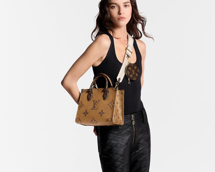 Cabas OnTheGo PM - LV - Marron Beige